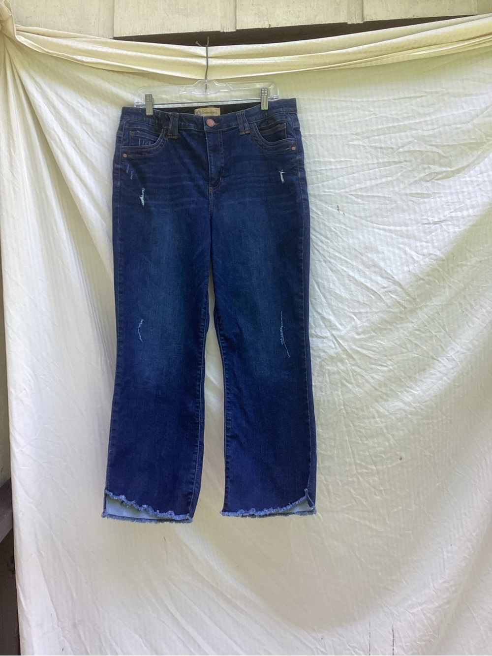 Democracy Dark Blue Ab Technology Straight Jeans, size 14